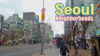 Seoul, Korea - Walking Tour of Neighborhood - 4K - Dangsan 2-dong [Yeongdeungpo-gu 3] 8(3)-17