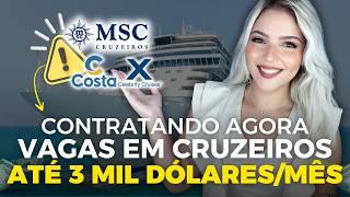 VACANCIES to WORK ON A CRUISE SHIP and EARN IN DOLLARS! Salaries up to USD 3,000  | Mari Rel