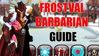 AQW Frostval Barabarian Class Full Walkthrough 2025 Onwards | /join Frostvale