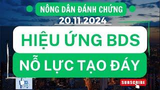 Chứng khoán hôm nay / Nhận định thị trường : Hiệu ứng cổ phiếu Bất Động Sản - Nỗi lực tạo đáy