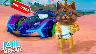 УСТРОИЛ ПОБЕГ ИЗ ТЮРЬМЫ В РОБЛОКС И КУПИЛ НОВУЮ МАШИНУ! ROBLOX JAILBREAK