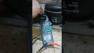 fridge compressor kis trah check Karen #short #video @faisal electrical