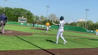 Alex with a 2 RBI double down the left field line vs Chattanooga Christian 4/15/2024