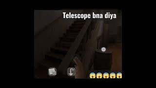 TELESCOPE SE DIN RAAT DEKHO P**N||#short#evil nun 3#escape#horro#funny#trending#granny grandpa#bhoot