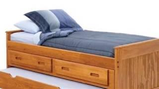 Wooden Double Bed with Storage Drawers Designs