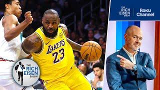 Rich Eisen: Why LeBron James Remains a Marvel to Watch Even While Pushing 40 | The Rich Eisen Show