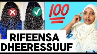 Rifeensa dheeressuu fi gudisuuf kana beeku qabda/hair growth tips