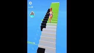 Girl Stairs Down Fungame level 29 ゲームの楽し み #shorts #foryou #mobilegame #게임