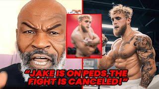 "I WON'T FIGHT A CHEATER!"!MIKE TYSON EXPOSE JAKE PAUL PEDS POSITIVE & STEROID!full fight 2024