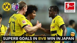 Adeyemi & Bynoe-Gittens with Great Goals! | BVB vs Cerezo Osaka Highlights