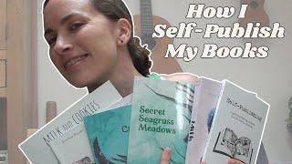 How I Self-Publish my Books