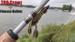 Fishing the NEW Z-Man TRD Crawz + Finesse Bulletz