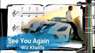 See You Again | Wiz Khalifa | Violin SHEET MUSIC [With Fingerings] [Level 4]