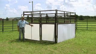 Stockman 9x9 Horse Stall l Livestockshed.com