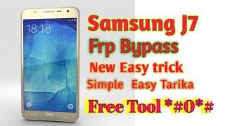 Samsung J7 Frp Bypass  New Easy trick Free Tool@juniortecnology