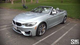 BMW M4 Convertible - Introduction Tour, Roof Mechanism, Revs