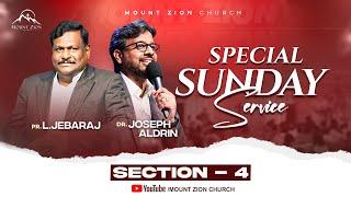 Special Sunday Service | Pr. L. Jebaraj | Dr. Joseph Aldrin | DAY - 3 | JUNE 22 (LIVE)