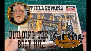 Building the Classic, Monogram model kit - The Boot Hill Express!