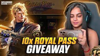 RUSHHH GAMEPLAY IS BACK | 10x RP GIVEAWAY | BGMI LIVE #bgmi #shortsfeed