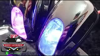 Grifo Led Tuning Cromado Carro Camioneta Chorritos Miones