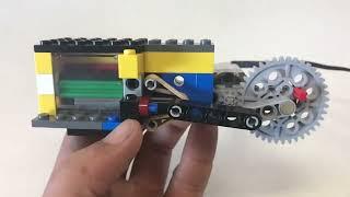 Lego shooting mechanism