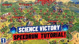 GUEST EXPERT: How to Win a Fast Science Victory in Civilization VI (Overview & Background)