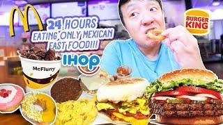 24 Hour Mexican FAST FOOD Tour! 10 Fast Food Items I WISH America Had