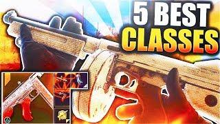 5 BEST CLASS SETUPS You NEED in COD WW2 Multiplayer! BEST Class Setups to DOMINATE Call of Duty WW2!