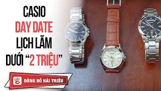 Top 3 đồng hồ nam Casio Day Date đẹp nhất giá dưới 2 triệu cực hot năm 2019