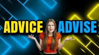 A common Difference Between ADVICE & ADVISE|English Educational Video|HMP EEP|