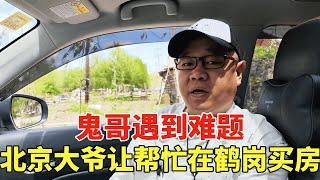 鬼哥遇到难题，一北京大爷说让鬼哥帮忙在鹤岗买房，然后过户给我！【鬼头看房】