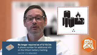 Lithium Battery Updates in Major DOT Rule