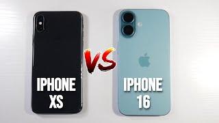 iPhone XS VS iPhone 16 Comparison! - Upgrade Worthy? (Camera Test, PUBG & Display & Speed)