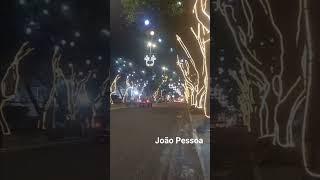 João Pessoa enfeitada para o Natal