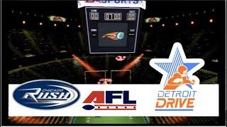 AFL REDUX 2007 Season Week 12 - Chicago Rush (6-5) @ Detroit Drive (4-7)