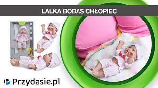 Lalka bobas laleczka gumowa baby kocyk prezent chłopiec | PrzydaSiePL