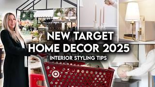 TARGET HOME DECOR SHOP WITH ME + HAUL 2025 | DECOR STYLING TIPS