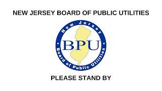 New Jersey Board of Public Utilities - August 17, 2022