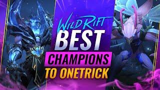 BEST Champions to ONETRICK - Patch 2.2c Update - Wild Rift (LoL Mobile)