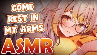 【3DIO ASMR】Let Me Hold You Close!Heartbeats Until You're Asleep   Relax & Sleep ~ GF RP ASMR 