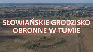 Słowiańskie grodzisko obronne w Tumie - dawna Łęczyca/An early medieval fortified settlement in Tum.