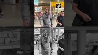 Evergreen Ajay Devgn rocks casual look at Mumbai Airport