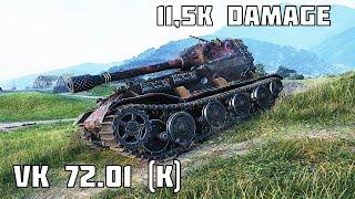 VK 72.01 (K) • 11,5K DAMAGE 8 KILLS • World of Tanks