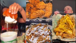 best wingstop mukbangs on tiktok that i love watching