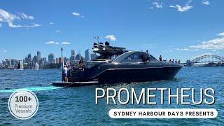 Prometheus | Luxury Private Boat Hire | Sydney Harbour Days