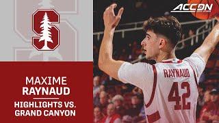 Stanford Star Maxime Raynaud Eats Against Grand Canyon