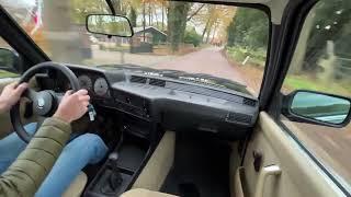 BMW E21 320/6 Driving Video - 73.000 km - Oldenzaal Classics