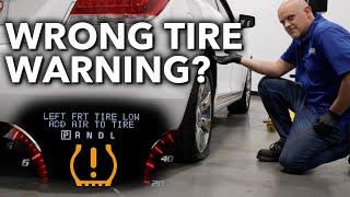 GM Tire Warning Wrong Location? How to Relearn GM Tire Pressure Sensors