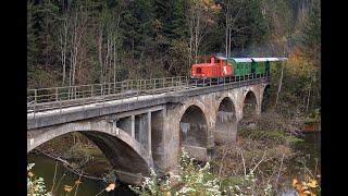 Feistritztalbahn FtB VL 12 von Birkfeld nach Rosegg und retour am 24. 10. 2024