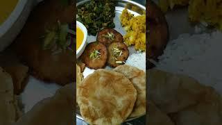 GUJARATI THALI / FOOD/#shorts /vaishali mukesh